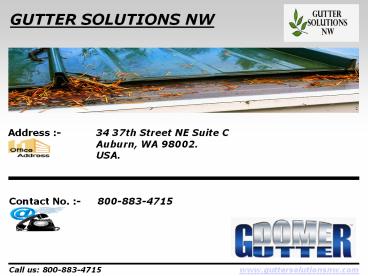 Gutter Guards Seattle