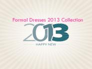 Formal Dresses 2013 Collection