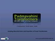 Power Transformers manufacturer