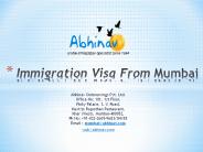 Immigration Visa from Mumbai