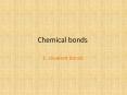 COVALENT BONDS PowerPoint PPT Presentation