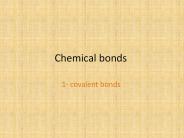 COVALENT BONDS
