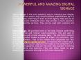 Powerful and amazing digital signage PowerPoint PPT Presentation