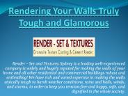 Cement Render To Renovate Your Building