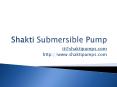 Submersible Water Pumps PowerPoint PPT Presentation