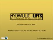 Hydraulic Scissors Lift Manufacturers India