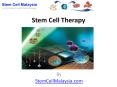 Stem Cell Therapy PowerPoint PPT Presentation