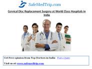 Cervical Disc Replacement Surgery