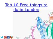 TOP 10 Free Things To Do In London