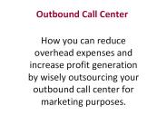 Outbound Call Center