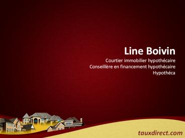 Prêts hypothécaire