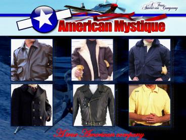 Mens Leather Military Jackets