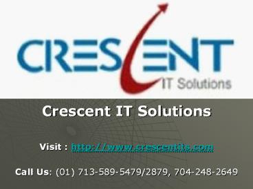 Hyperion Data Relationship Management Online Training @ Crescent IT Solutions