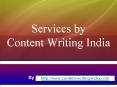 Services for Content Writing PowerPoint PPT Presentation