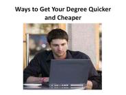 Fastest Bachelor Degree