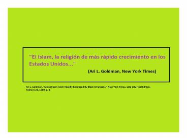 El fenomenal crecimiento del Islam 4