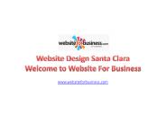 Affordable Website Design Services in Santa Clara