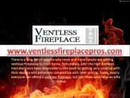 Ventless fireplace