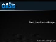 Location de garages