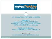 Trekking in india