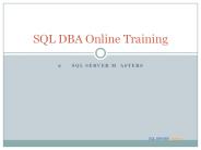 sql server 2012 training hyderabad(www.sqlservermasters.com)