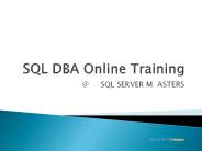 sql server 2012 certification training