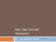 sql server 2012 dba certification(www.sqlservermasters.com)