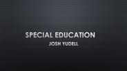 Josh Yudell-Specail education Teacher