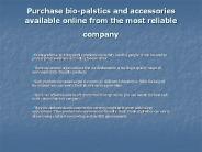 Australian Bio-Plastics, Biodegradable Packaging, Mater-Bi Australia