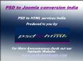 PSD to Joomla  conversion india PowerPoint PPT Presentation