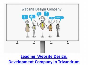 Website Designing Company in trivandrum