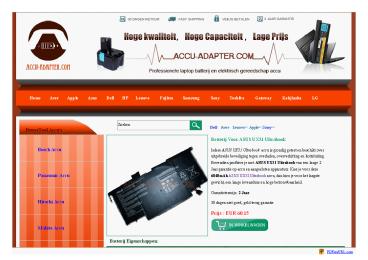 accu ASUS ZenBook UX31A