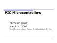 PIC Microcontrollers PowerPoint PPT Presentation
