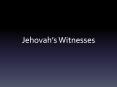 Jehovah PowerPoint PPT Presentation
