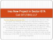 Ireo New Project in Sector 67A