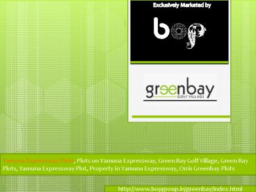 Yamuna Expressway Plots