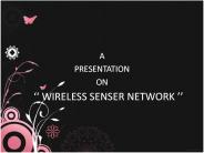 WIRELESS SENSER NETWORK
