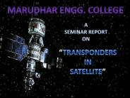TRANSPONDERS IN SATELLITE