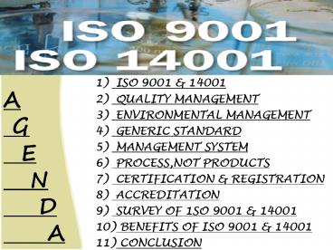 ISO 9001 & 14001