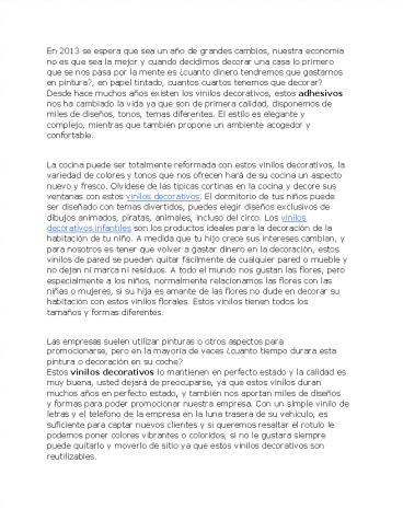 decorar nuestro hogar con vinilos