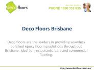 Deco Floors Brisbane
