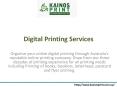 Digital Printing Services PowerPoint PPT Presentation