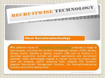 Mobile Recruitment Apps