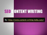 Beneficial tips on SEO content writing