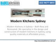 Modern Kitchens Sydney