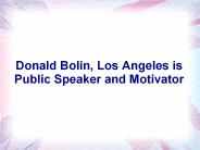 Donald Bolin Los Angeles