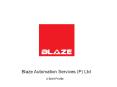 Blaze Automation profile India _ 2009 PowerPoint PPT Presentation