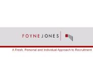 A Fresh, Personal and Individual Approach to Recruitment