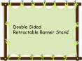 Double Sided Retractable Banner Stand PowerPoint PPT Presentation