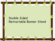 Double Sided Retractable Banner Stand